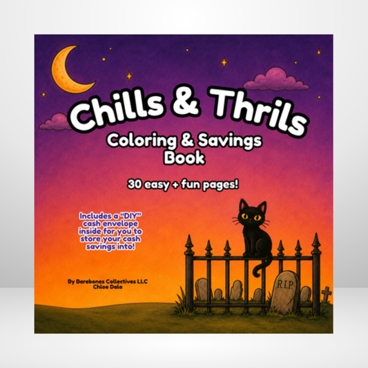 Coloring & Savings Book