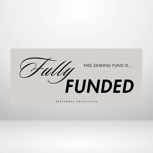 Fully Funded - Reverse Nior Set of 4 Cash Place Holders