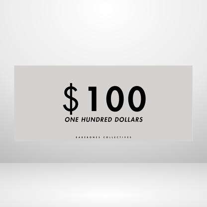 $100 - $50,000 - Reverse Nior Set of 4 Cash Place Holders