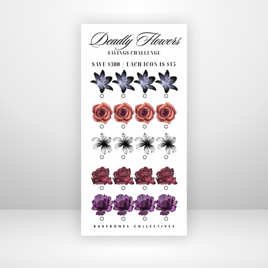 Deadly Flowers Savings Challenge Save $300