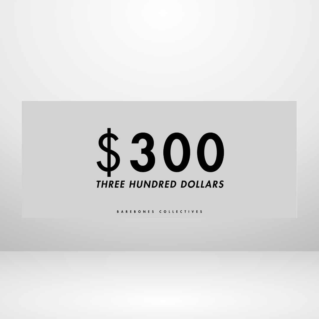 $100 - $50,000 - Reverse Nior Set of 4 Cash Place Holders