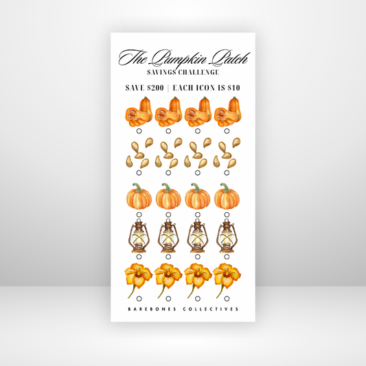 The Pumpkin Patch Savings Challenge Save $200