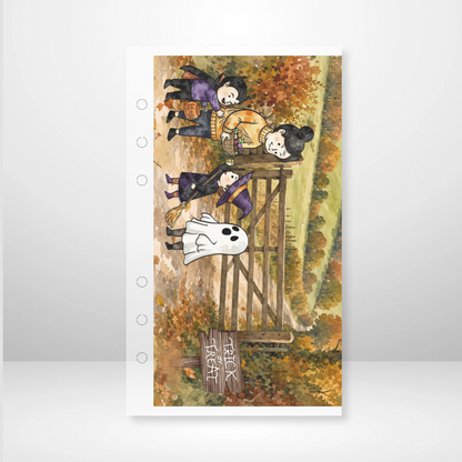 Trick or Treating Handmade Cash Envelope