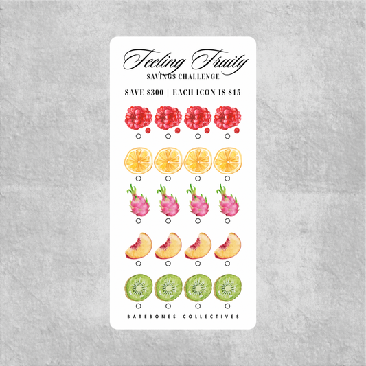 Feeling Fruity Savings Challenge Save $300