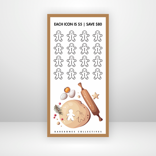 Christmas #5 3x6 Savings Challenge Save $80