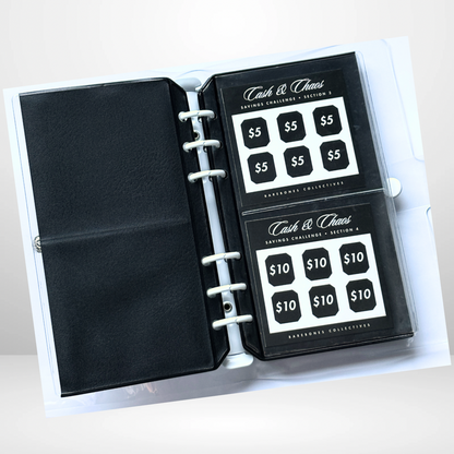 Cash and Chaos Saving Challenges and Envelopes Bundle