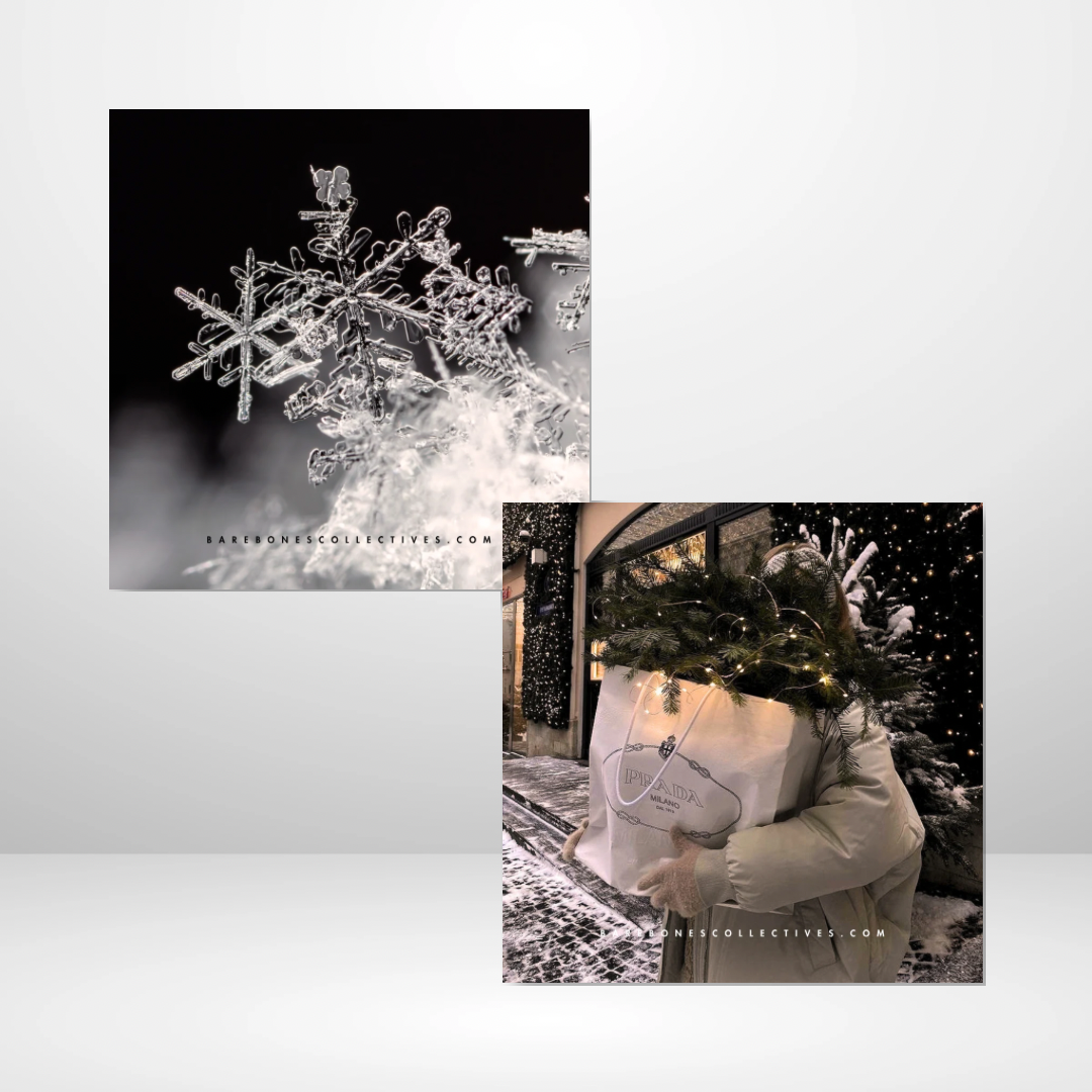 City of Snow Mood Cards
