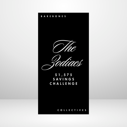 Noir The Zodiac Savings Challenge Set