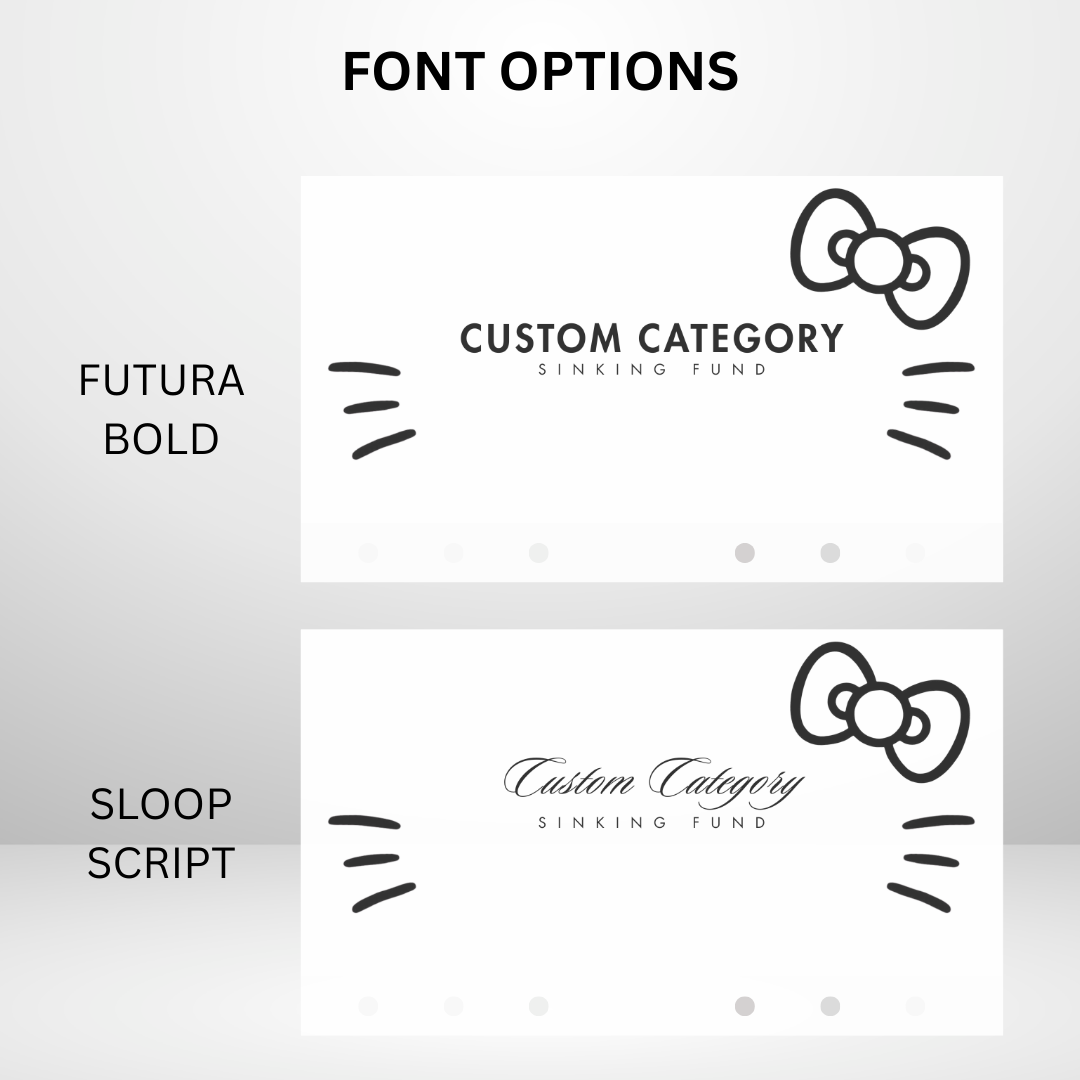 Style #BC8 Handmade Cash Envelope Personal Size Set of 3