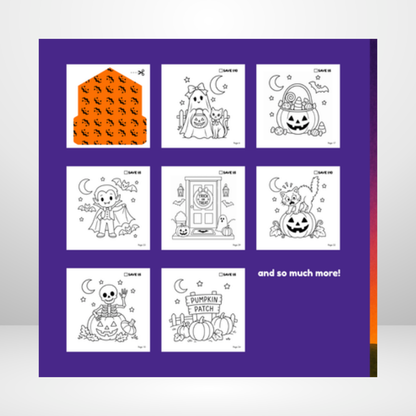 Coloring & Savings Book