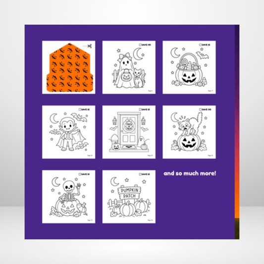 Coloring & Savings Book