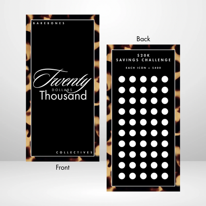 Minimal Effort Series Brown Tortoiseshell Savings Challenge