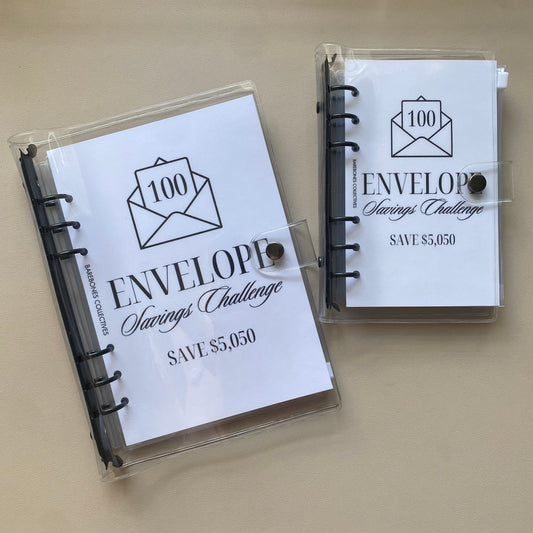 The 100 Envelope A5/A6 Savings Challenge Binder Bundle
