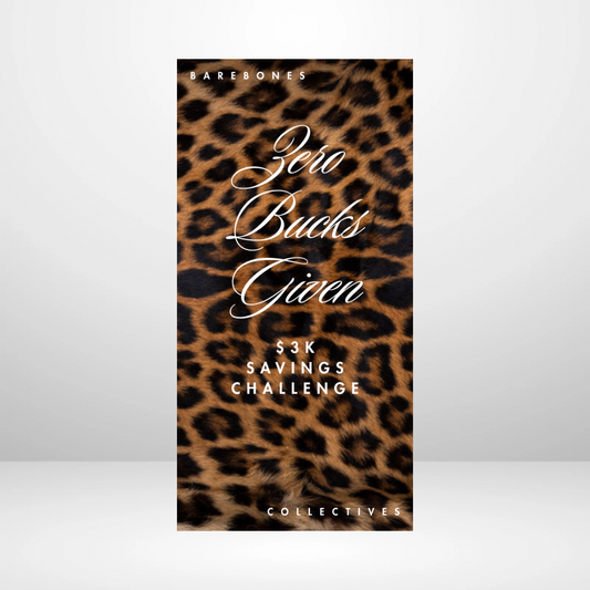 Zero Bucks Given Leopard Savings Challenge