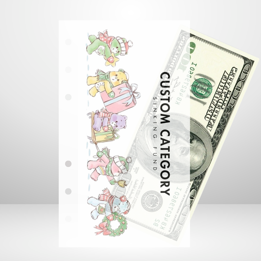 Style #BC7 Handmade Cash Envelope Personal Size Set of 3