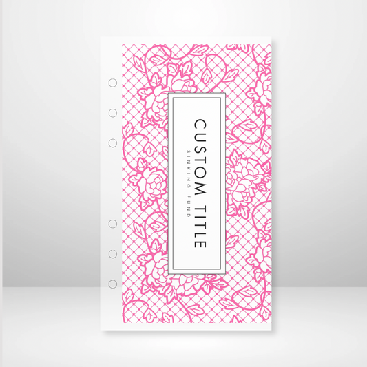 Lace Dreams Matte Cash Envelopes
