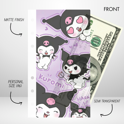 Kuromi Savings Challenge & Envelope Set #1