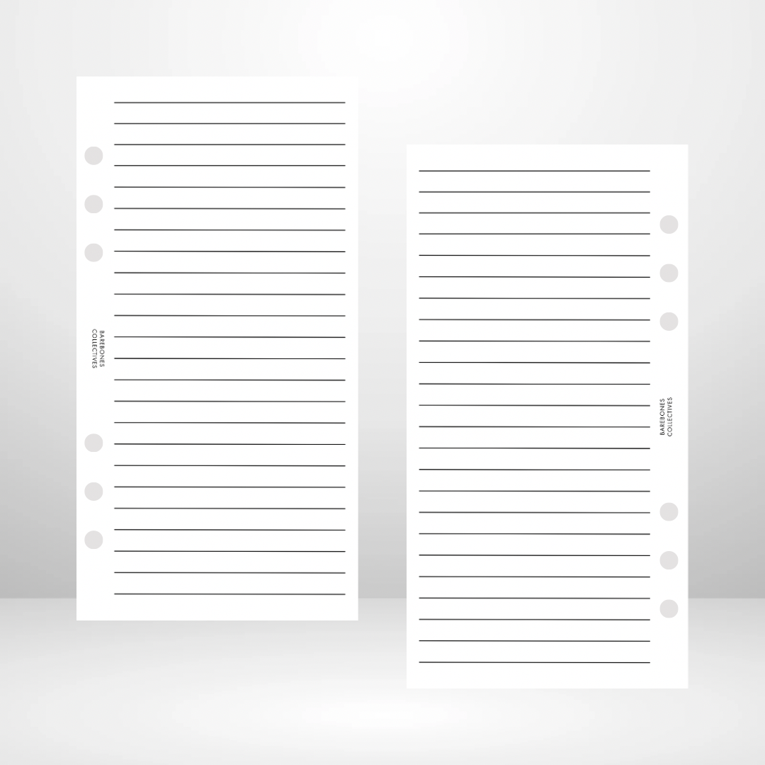 Lined Signature Wallet Inserts
