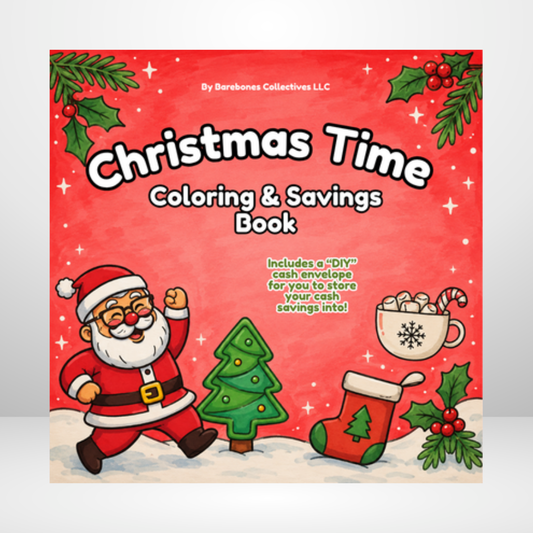 Coloring & Savings Book