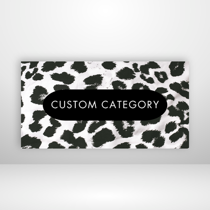 Snow Leopard Coverage Cash Envelopes Labels Set of 3