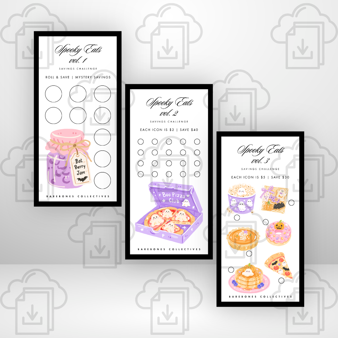 Savings Challenges - DIGITAL DOWNLOAD