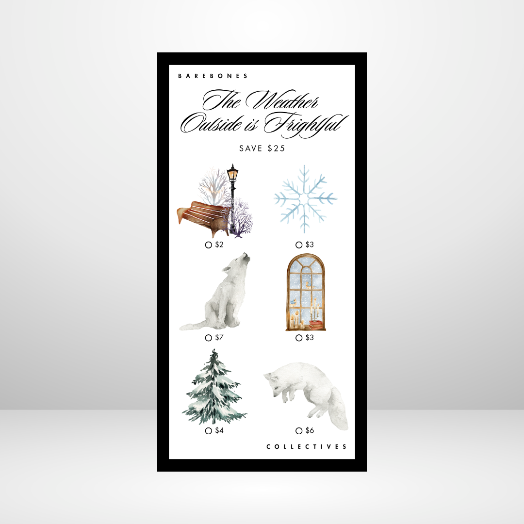 The Weather Outside is Frightful Savings Challenge