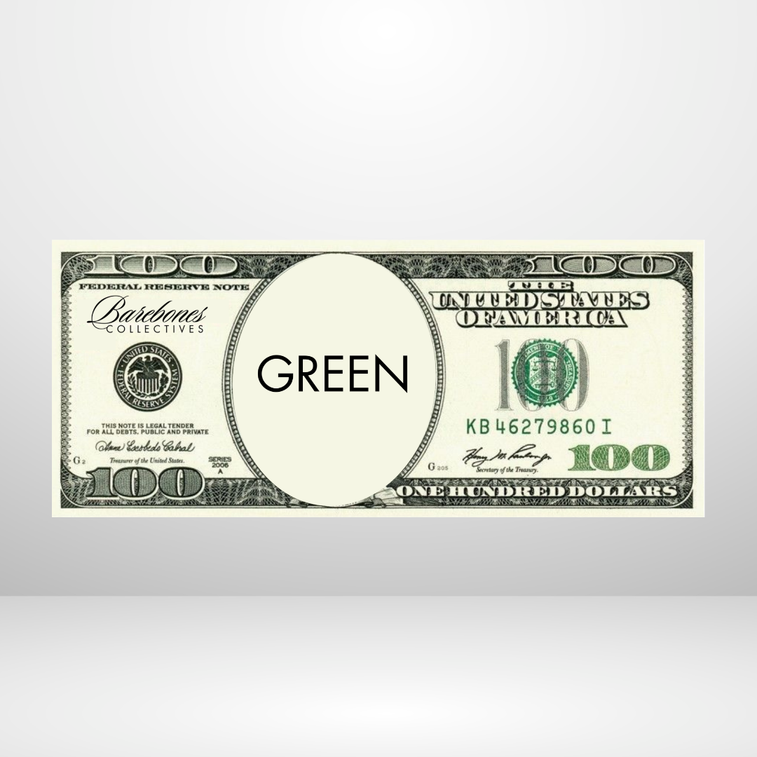 Spring Bunnies Matte Vellum Cash Place Holder Set of 4