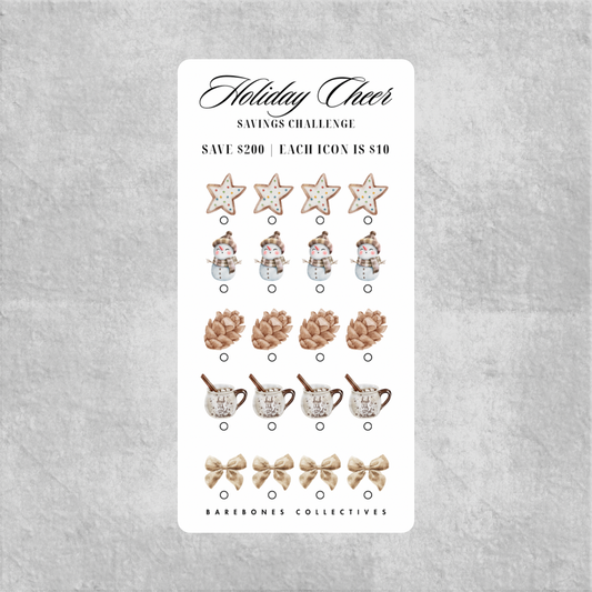 Holiday Cheer Savings Challenge Save $200