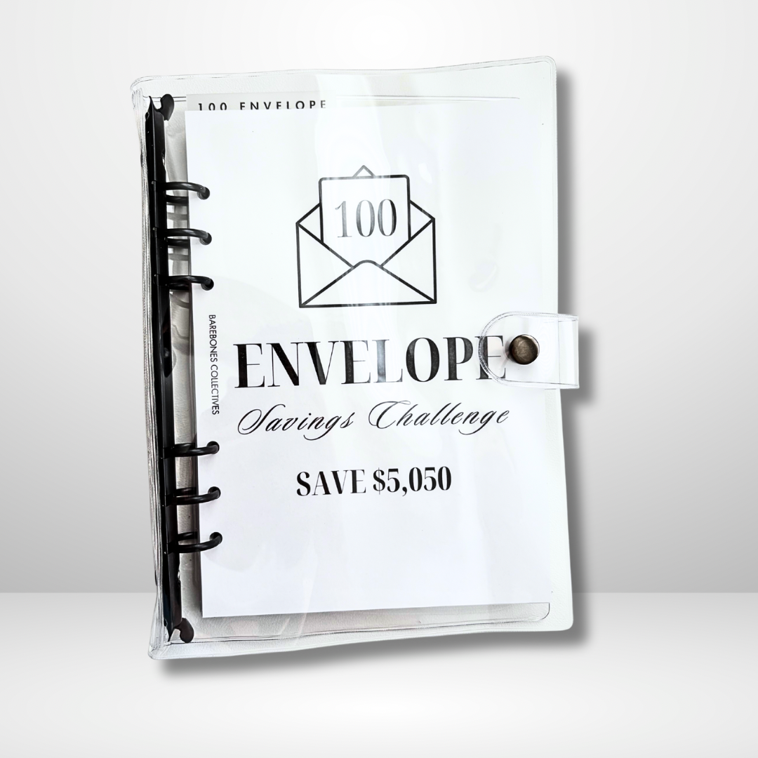 100 Envelope Savings Challenge Size A5 Save $5,050