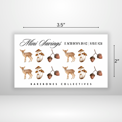 Oh Deer Mini Savings Challenge Save $24