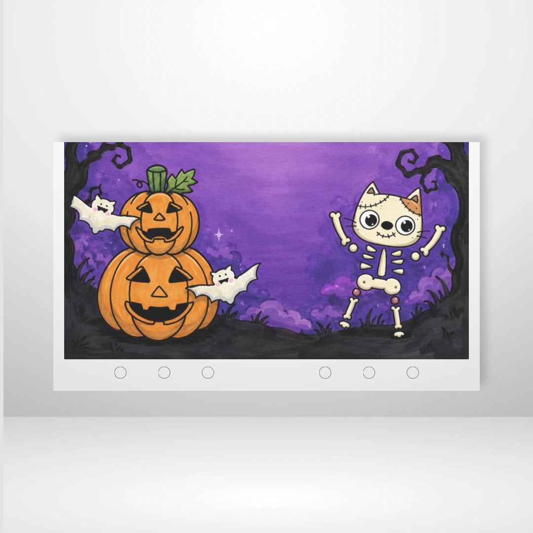 Spooky Friends Handmade Cash Envelope