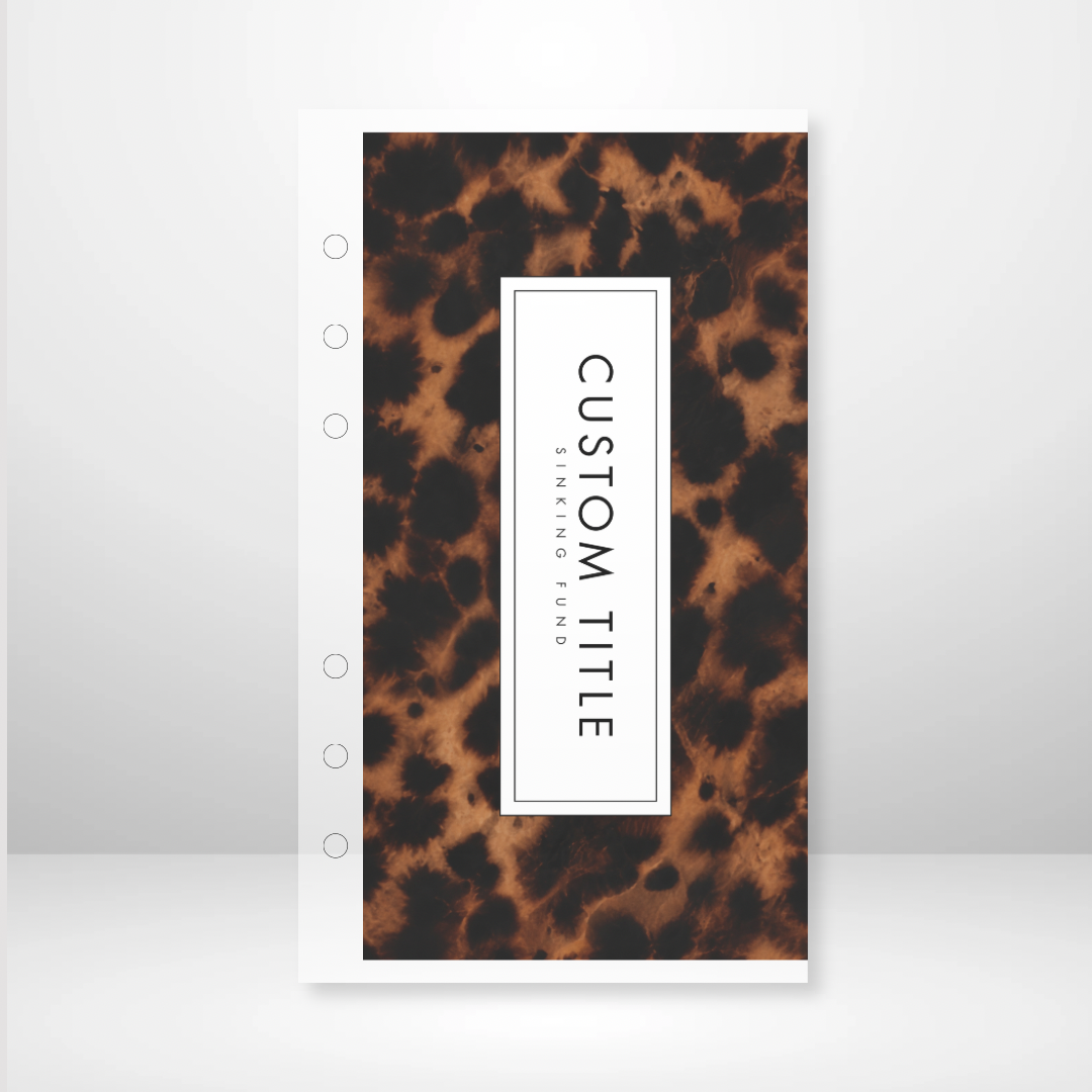 Amber Dreams Matte Cash Envelopes