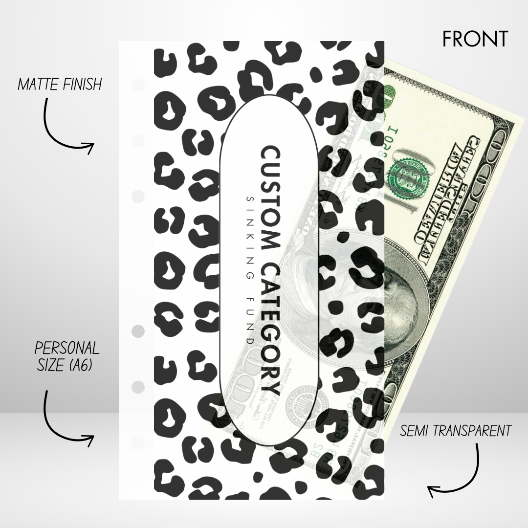 Style #BC10 Handmade Cash Envelope Personal Size Set of 3