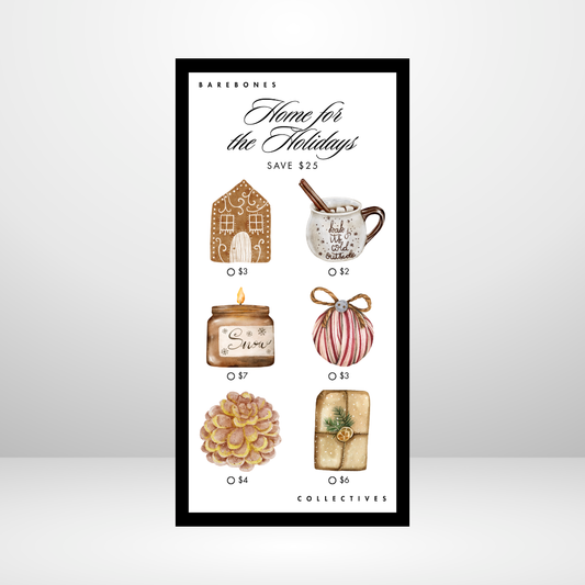 Home for the Holidays Savings Challenge