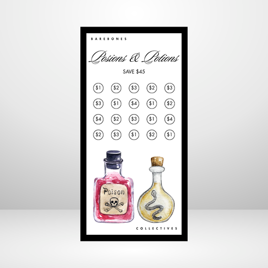 Poison and Potions Savings Challenge