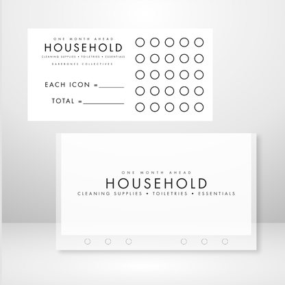 One Month Ahead Matte Cash Envelope + Savings Trackers Sets