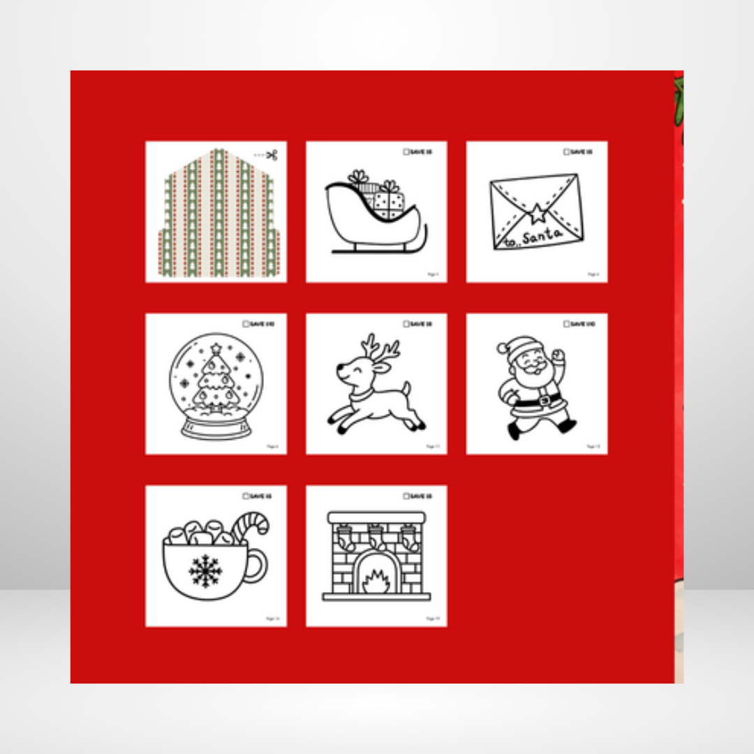 Coloring & Savings Book
