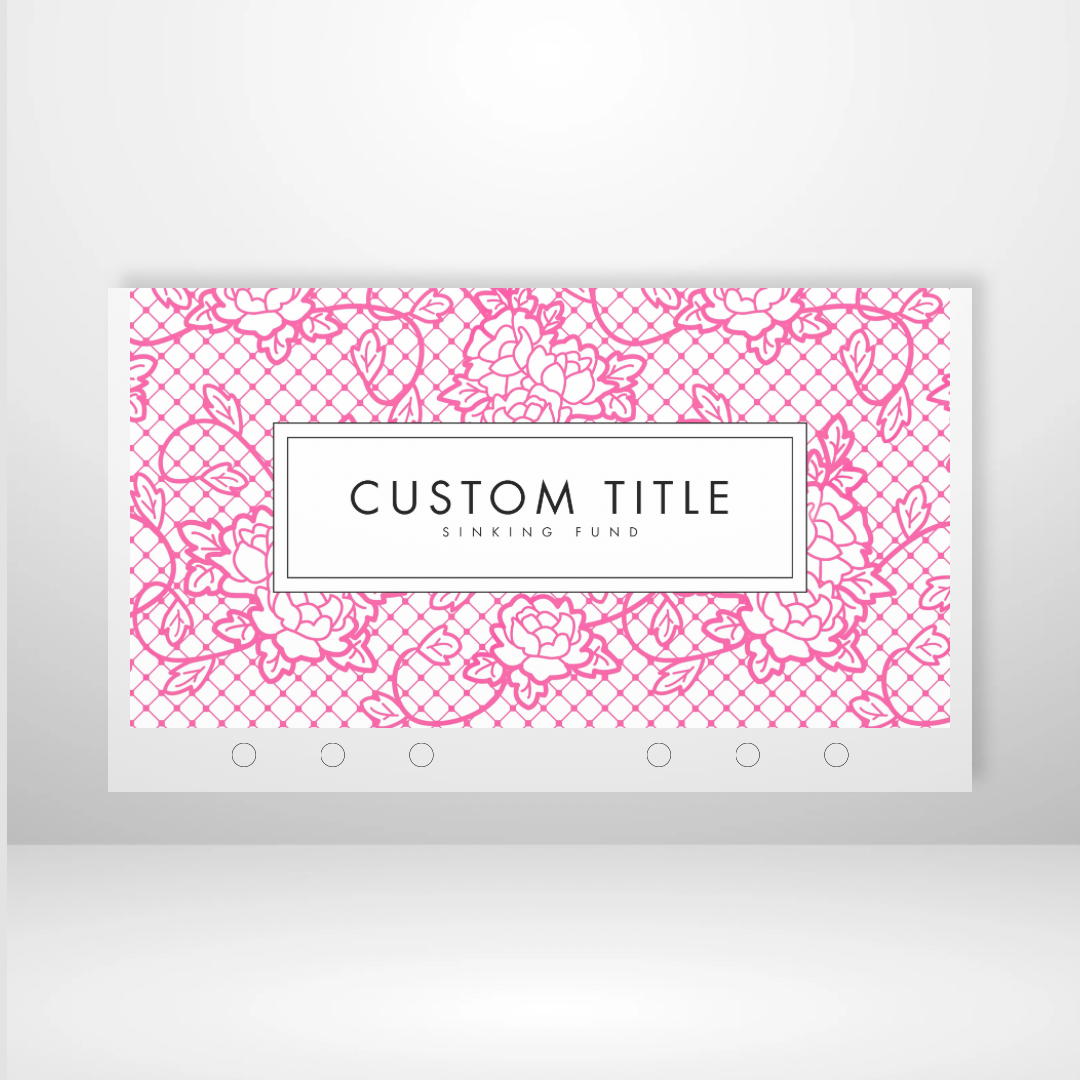 Lace Dreams Matte Cash Envelopes