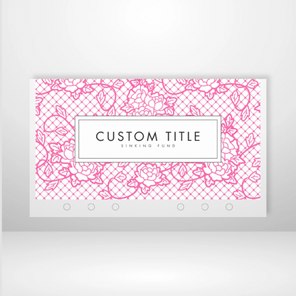 Lace Dreams Matte Cash Envelopes