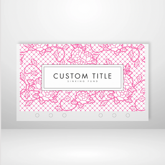 Lace Dreams Matte Cash Envelopes
