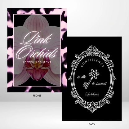 Pink Orchid Savings Challenges Binder Set - PRE ORDER