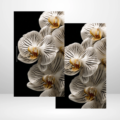 Zebra orchids Soft Touch Dashboard