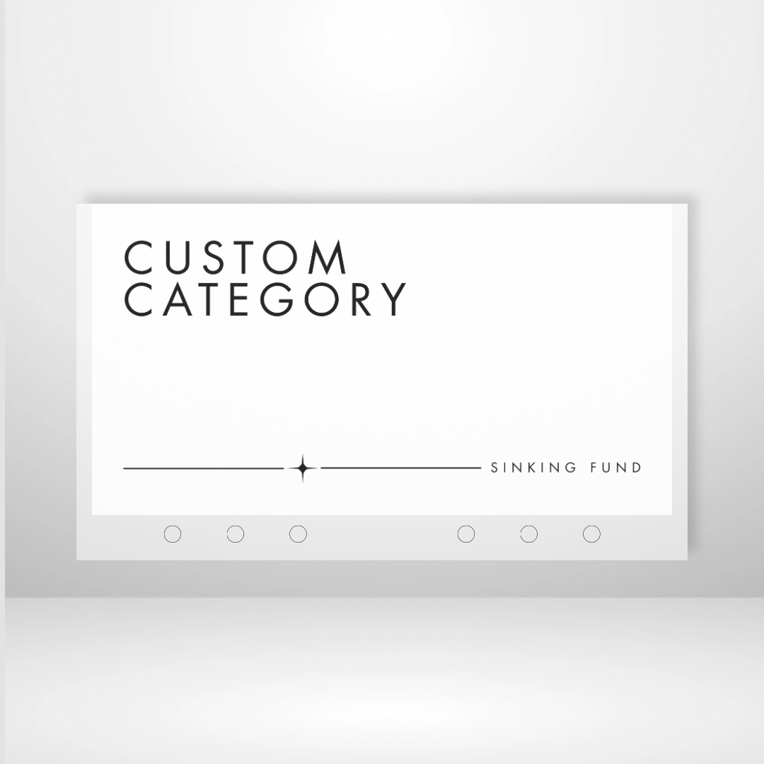 Star Gazer Matte Cash Envelopes