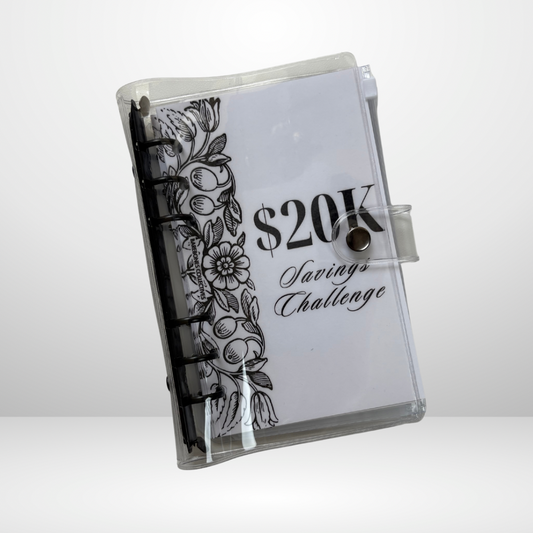 Save $20k Traditional Savings Binder Bundle