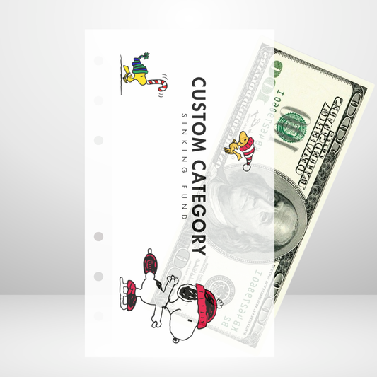 Style #BC6 Handmade Cash Envelope Personal Size Set of 3