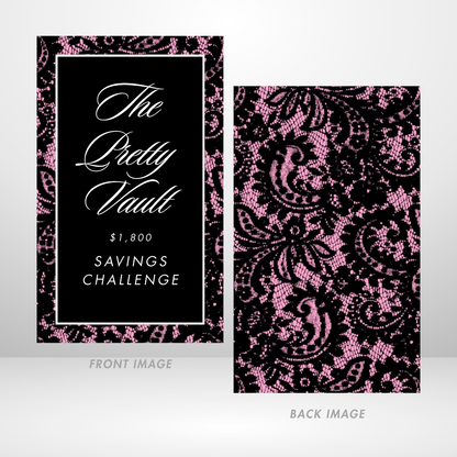 Pink Lust - The Black Vault Savings Challenge Personal Size Binder Bundles