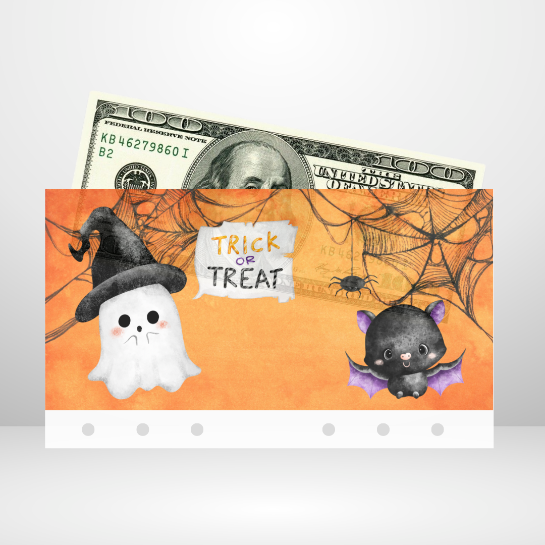 Halloween Style 2 Handmade Cash Envelope