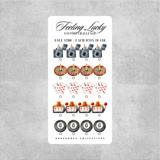 Feeling Lucky Savings Challenge Save $200