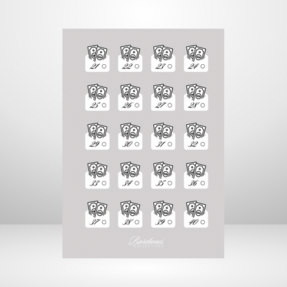 100 Envelope Barebones Savings Challenge A5 Version 1