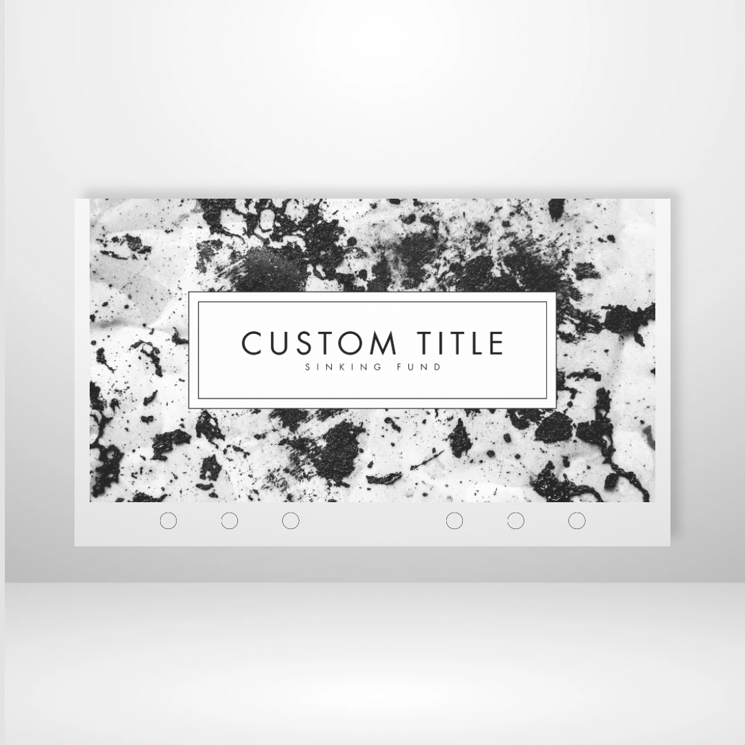Acid Washed Matte Cash Envelopes